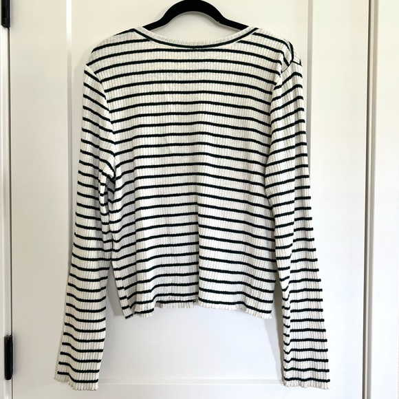 Wild Fable Ribbed Button Up - Picture 3 of 6